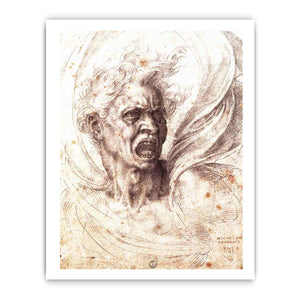 The Damned Soul By Michelangelo Buonarroti