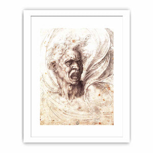 The Damned Soul By Michelangelo Buonarroti