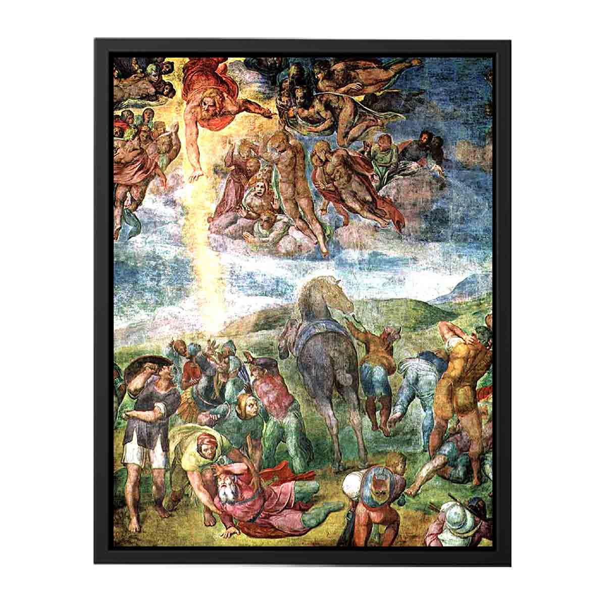 Conversion of Saul' By Michelangelo Buonarroti