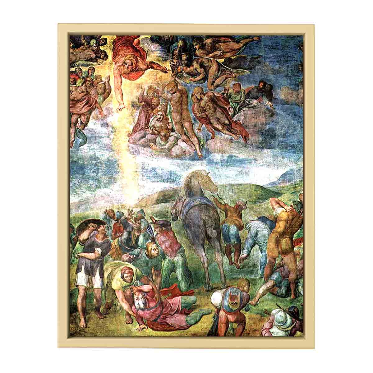 Conversion of Saul' By Michelangelo Buonarroti