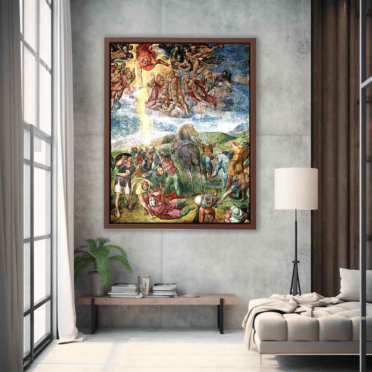 Conversion of Saul' By Michelangelo Buonarroti