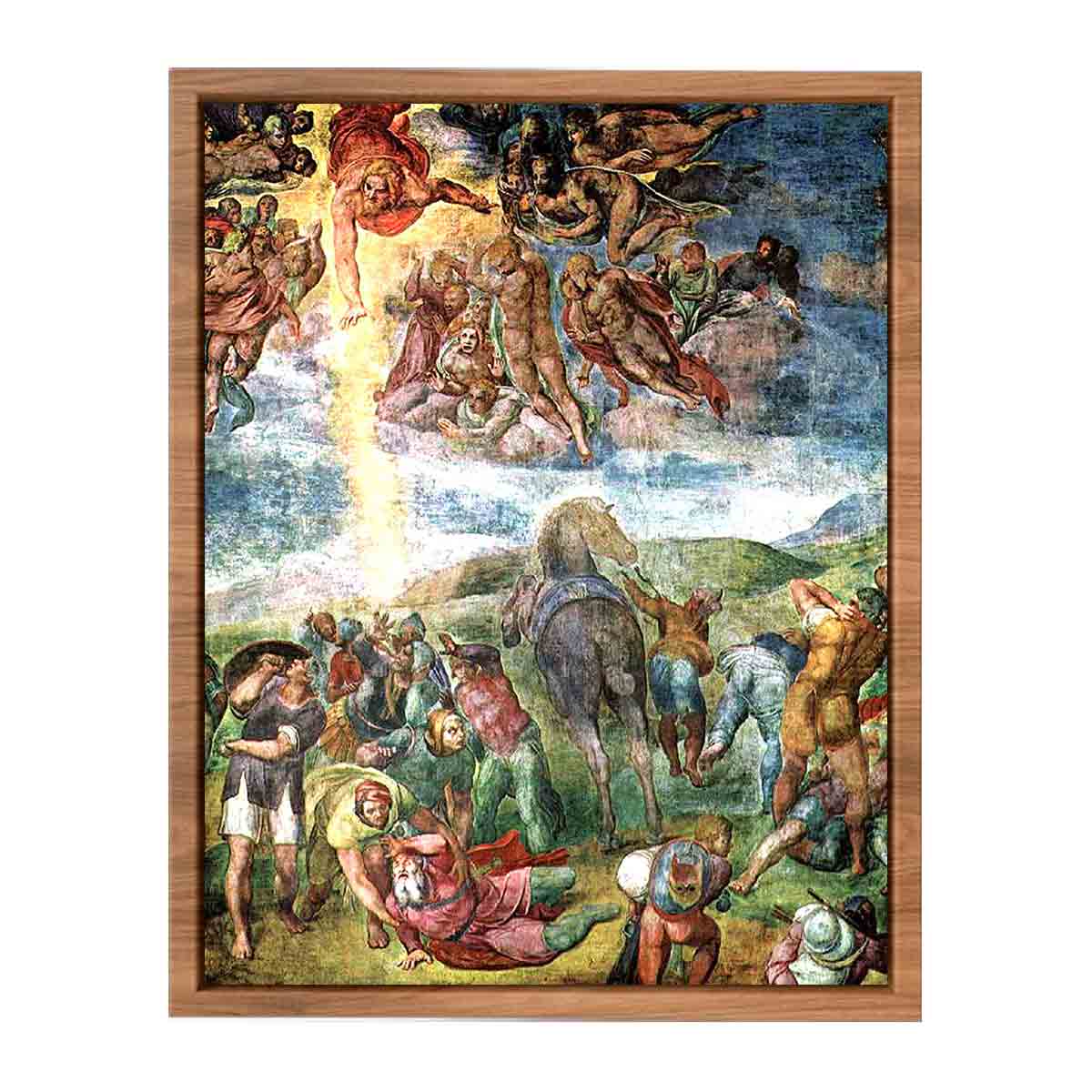 Conversion of Saul' By Michelangelo Buonarroti