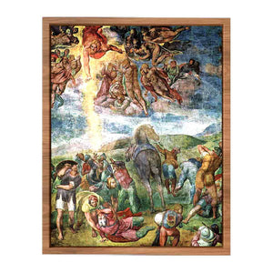 Conversion of Saul' By Michelangelo Buonarroti