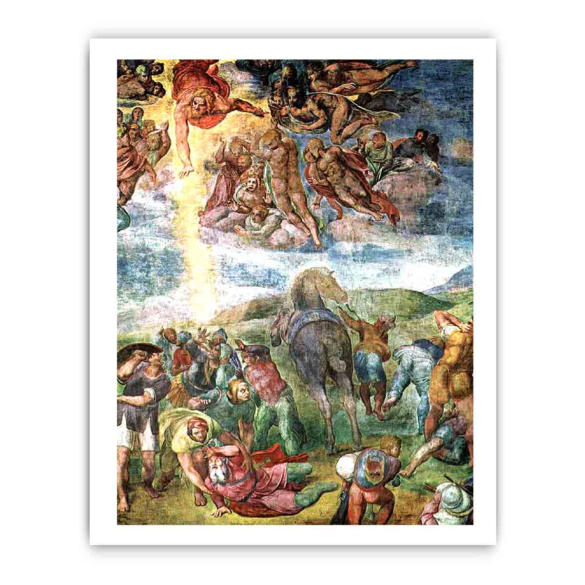 Conversion of Saul' By Michelangelo Buonarroti