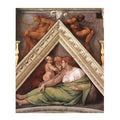 Ancestors of Christ - Hezekiah as a child with father Ahaz and his mother