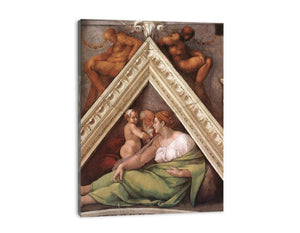 Ancestors of Christ: figures By Michelangelo Buonarroti