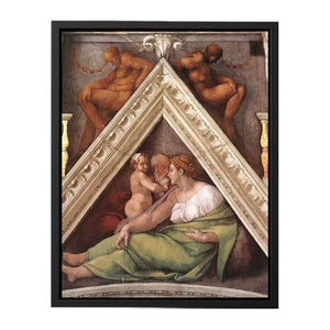 Ancestors of Christ: figures By Michelangelo Buonarroti