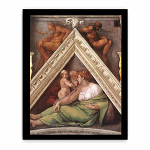 Ancestors of Christ: figures By Michelangelo Buonarroti