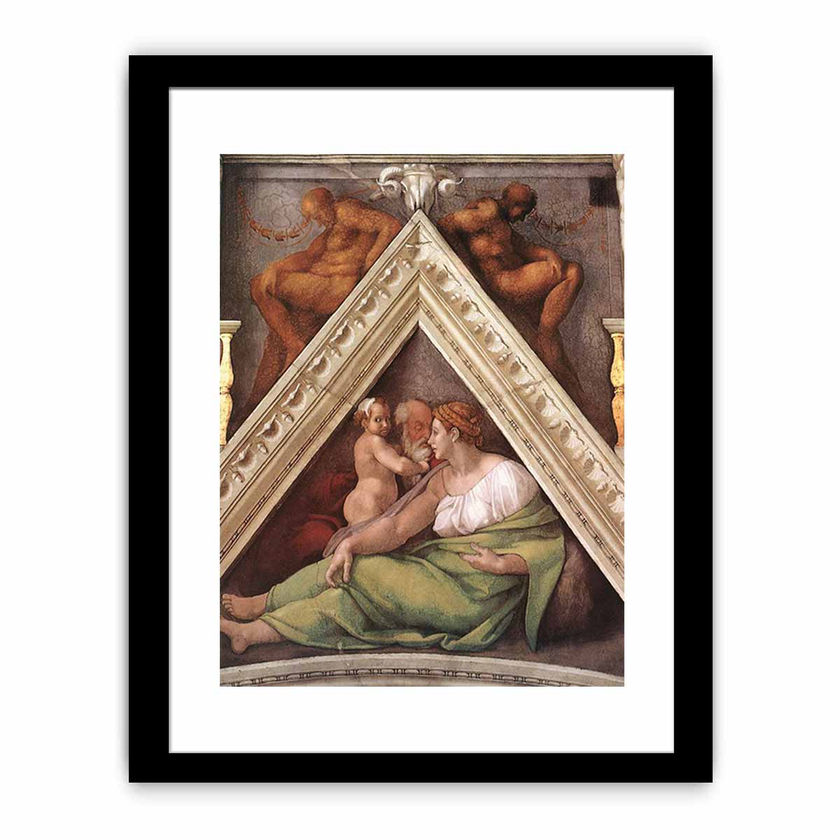 Ancestors of Christ: figures By Michelangelo Buonarroti