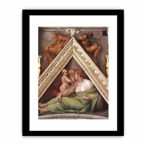 Ancestors of Christ: figures By Michelangelo Buonarroti