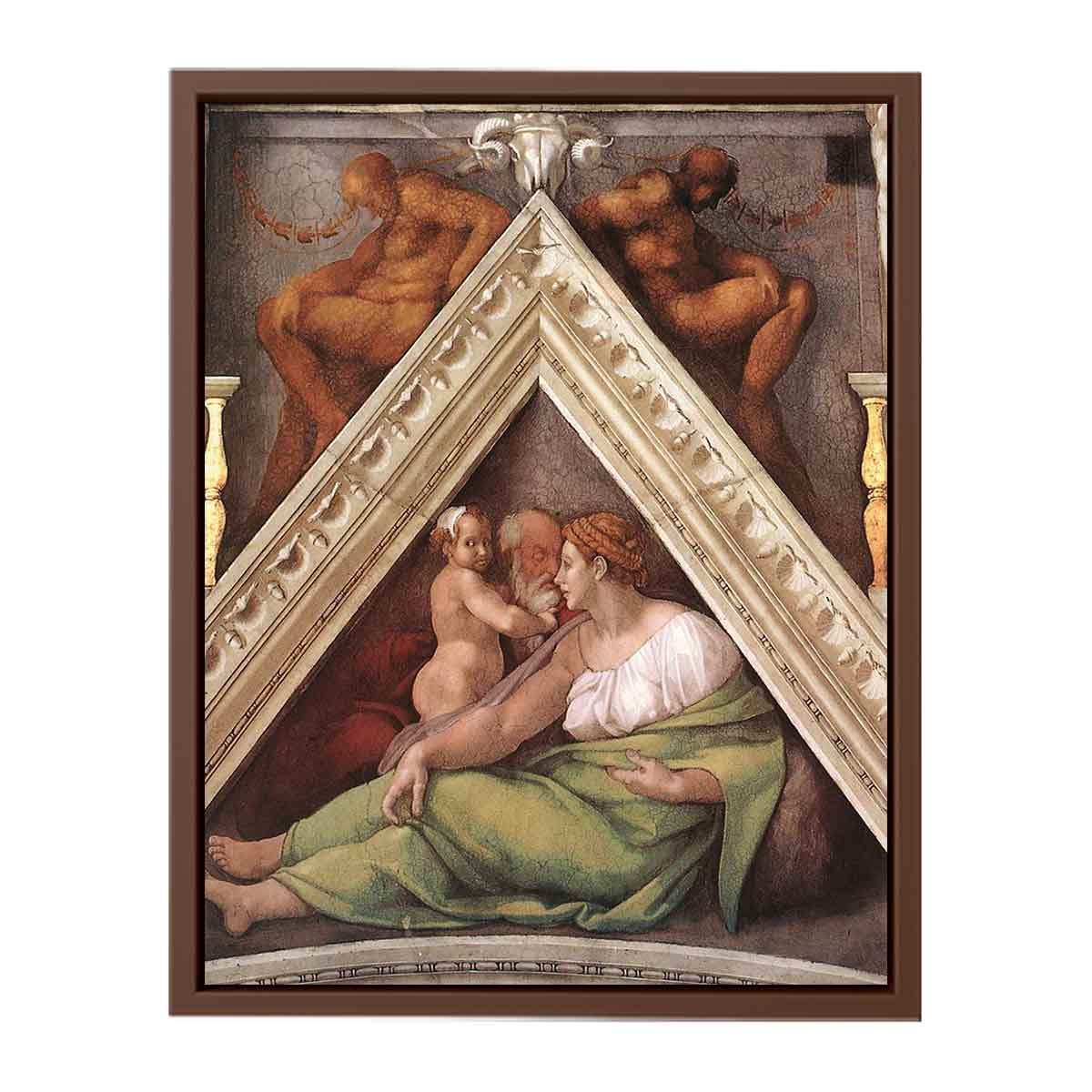Ancestors of Christ: figures By Michelangelo Buonarroti