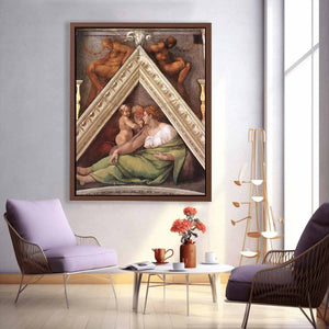 Ancestors of Christ: figures By Michelangelo Buonarroti
