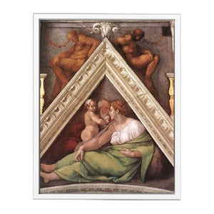 Ancestors of Christ: figures By Michelangelo Buonarroti