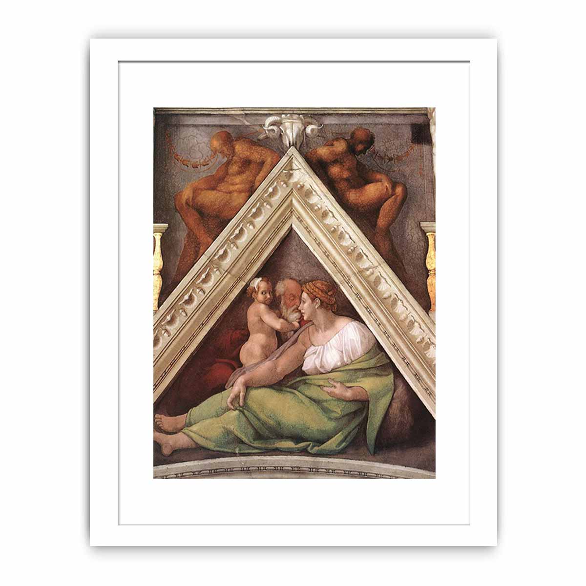 Ancestors of Christ: figures By Michelangelo Buonarroti
