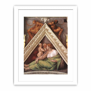 Ancestors of Christ: figures By Michelangelo Buonarroti