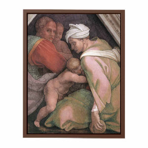 Ancestors of Christ- figures (3) (detail) 1510 By Michelangelo Buonarroti