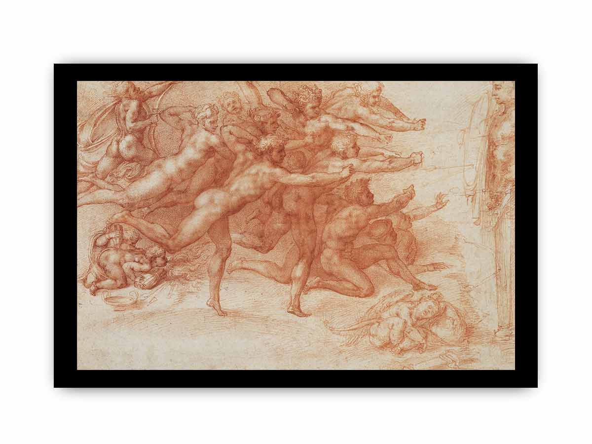 Archers shooting at a herm By Michelangelo Buonarroti