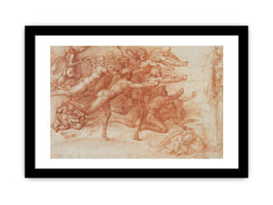 Archers shooting at a herm By Michelangelo Buonarroti