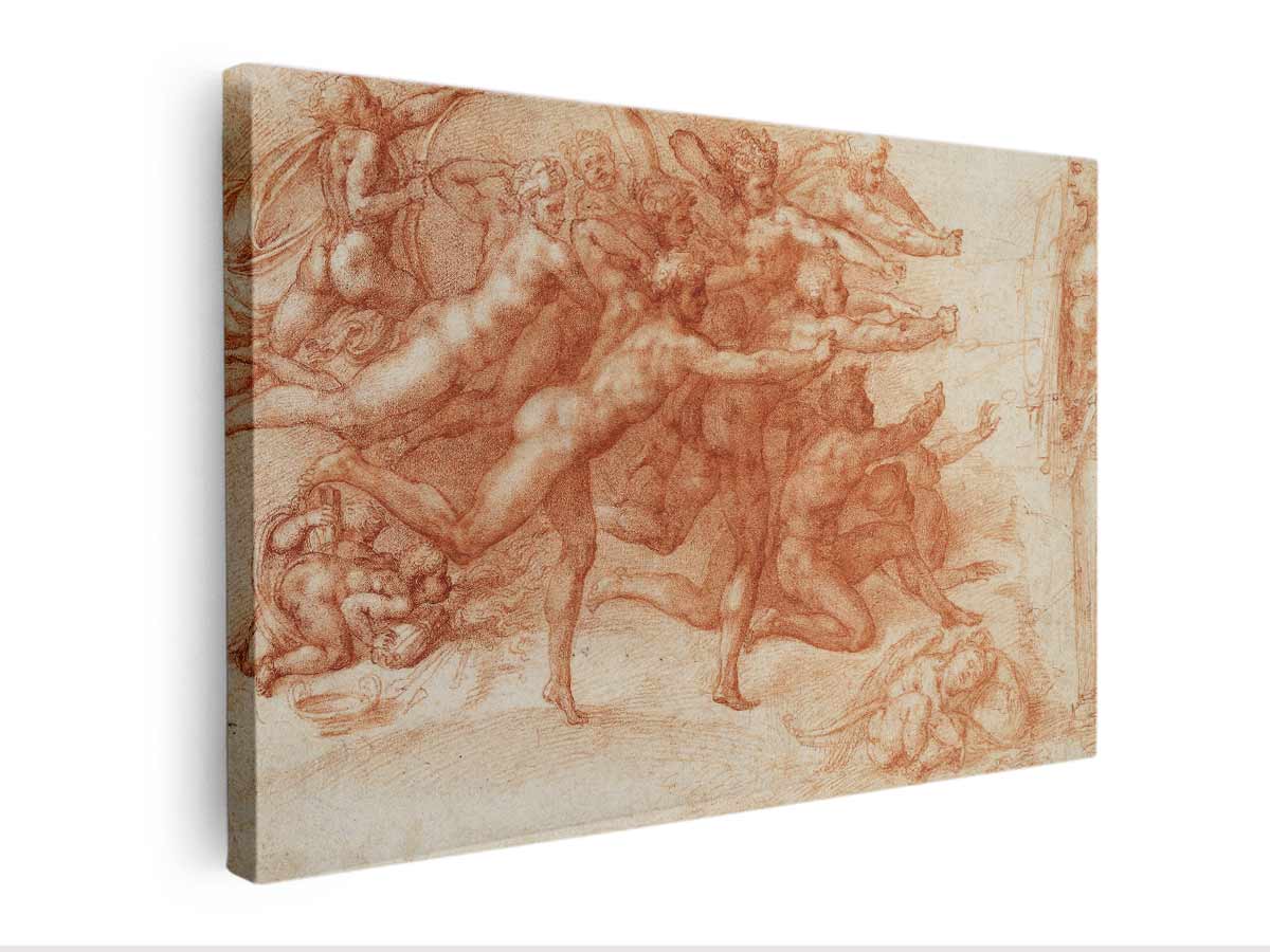Archers shooting at a herm By Michelangelo Buonarroti