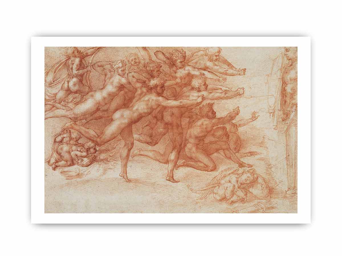 Archers shooting at a herm By Michelangelo Buonarroti
