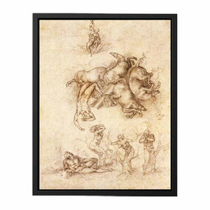 The Fall of Phaeton By Michelangelo Buonarroti
