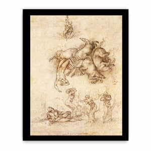 The Fall of Phaeton By Michelangelo Buonarroti