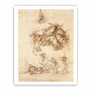 The Fall of Phaeton By Michelangelo Buonarroti