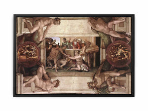 Sacrifice of Noah (with ignudi and medallions) By Michelangelo Buonarroti
