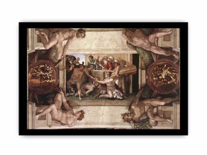 Sacrifice of Noah (with ignudi and medallions) By Michelangelo Buonarroti