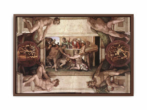 Sacrifice of Noah (with ignudi and medallions) By Michelangelo Buonarroti