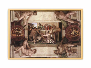 Sacrifice of Noah (with ignudi and medallions) By Michelangelo Buonarroti