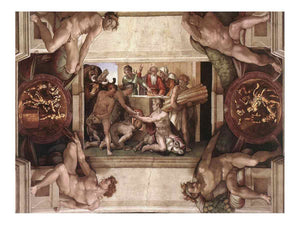 Sacrifice of Noah (with ignudi and medallions) 1509