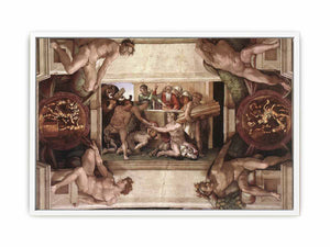 Sacrifice of Noah (with ignudi and medallions) By Michelangelo Buonarroti