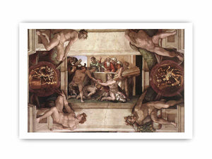 Sacrifice of Noah (with ignudi and medallions) By Michelangelo Buonarroti