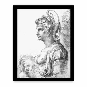 Allegorical figure By Michelangelo Buonarroti