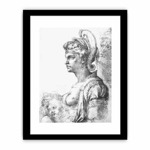 Allegorical figure By Michelangelo Buonarroti