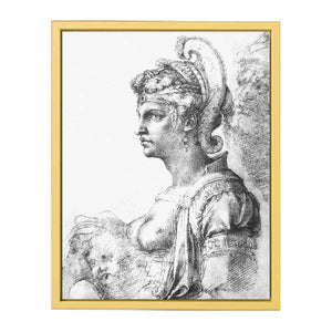Allegorical figure By Michelangelo Buonarroti