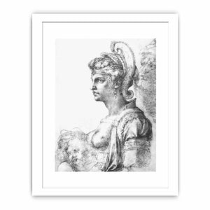 Allegorical figure By Michelangelo Buonarroti