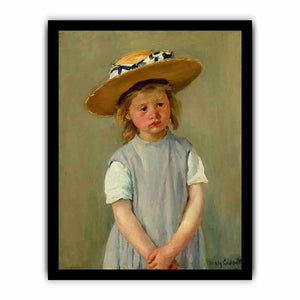 Child In A Straw Hat