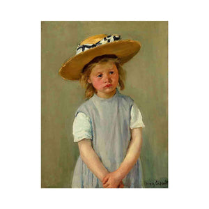 Child In A Straw Hat