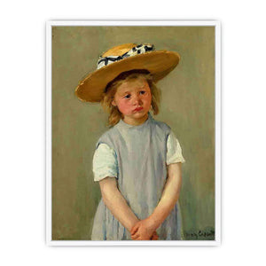 Child In A Straw Hat