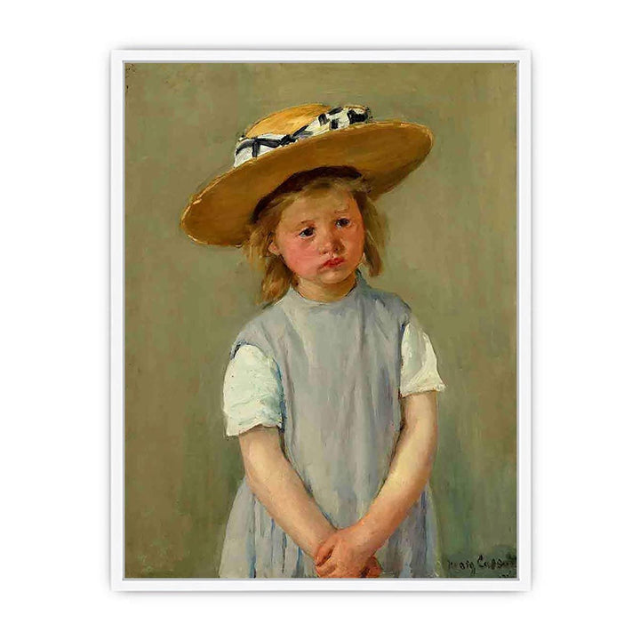 Child In A Straw Hat