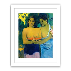 Two Tahitian Women by Paul Gauguin