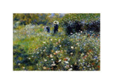 Woman with a Parasol in a Garden artwork preview