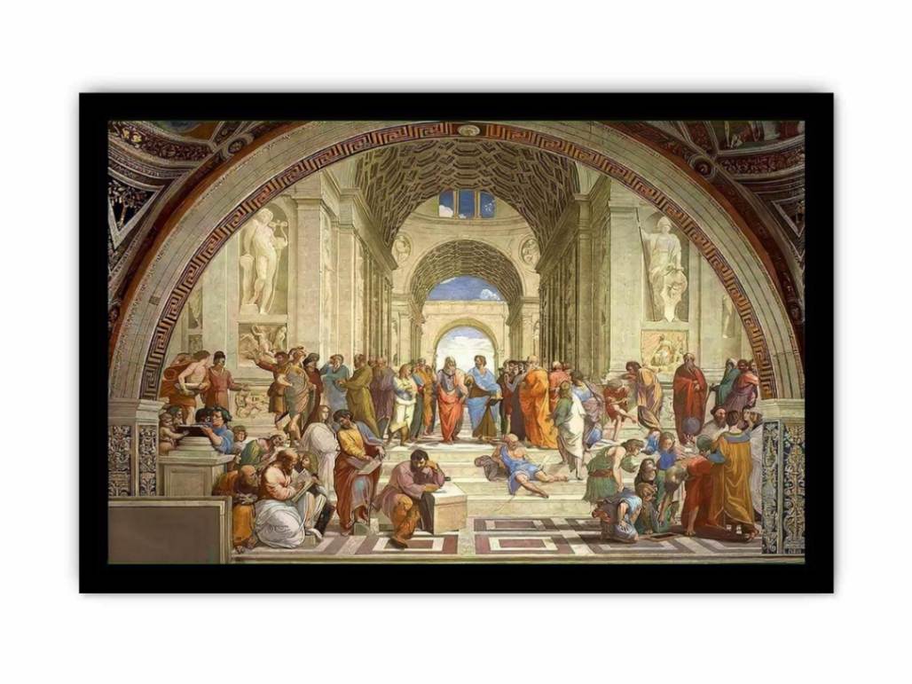 The School of Athens Painting