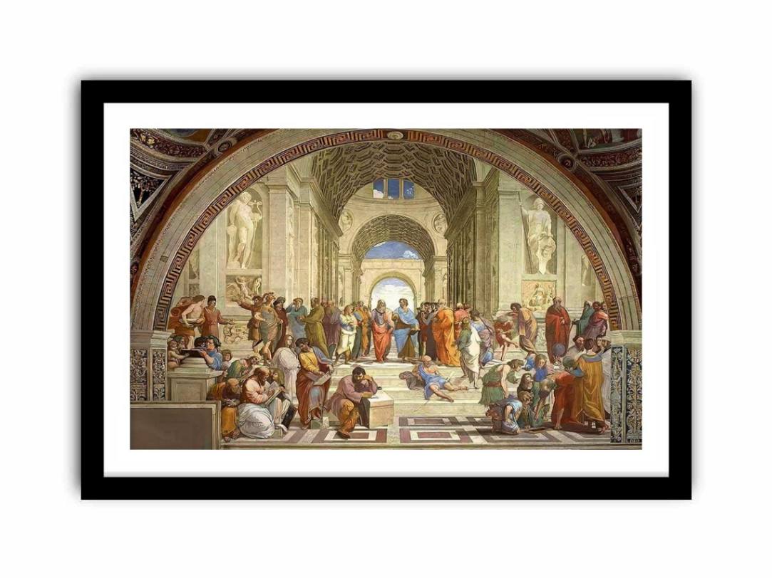 The School of Athens Painting