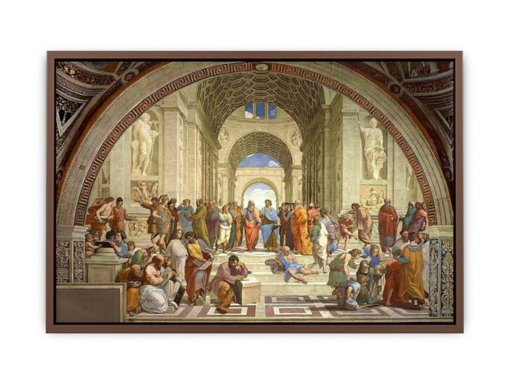 The School of Athens Painting