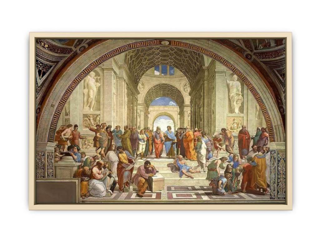 The School of Athens Painting