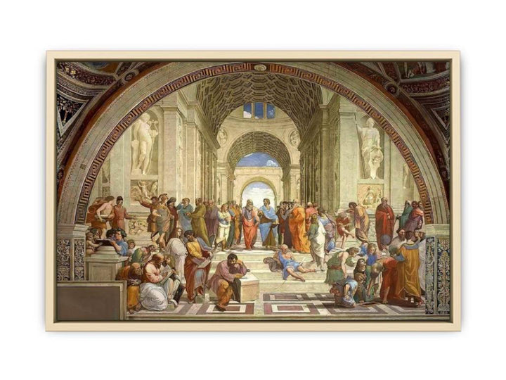 The School of Athens Painting