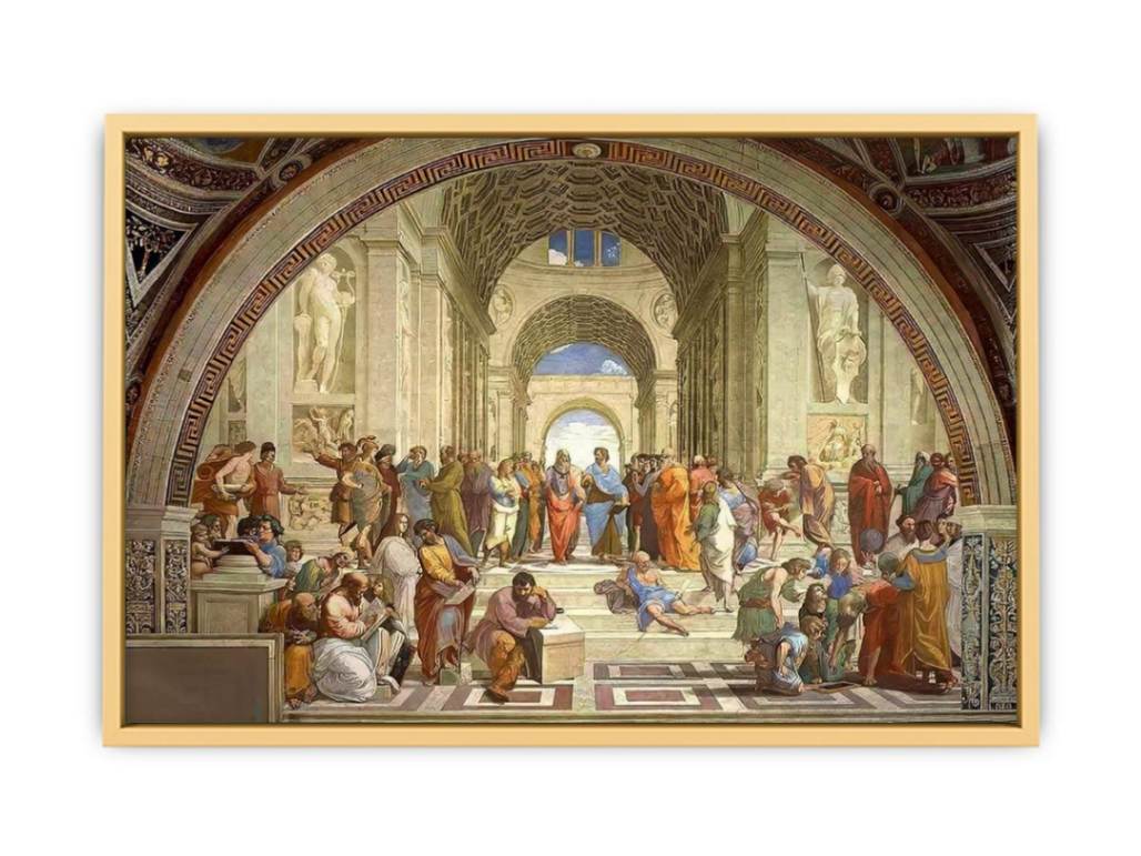 The School of Athens Painting